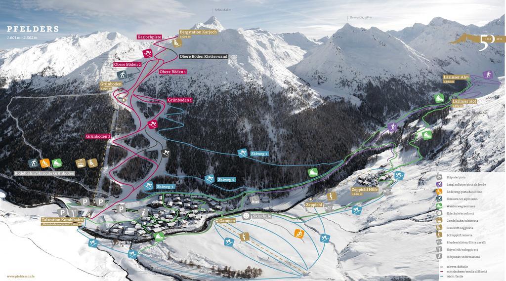 Alpshotel Bergland Pfelders Kültér fotó