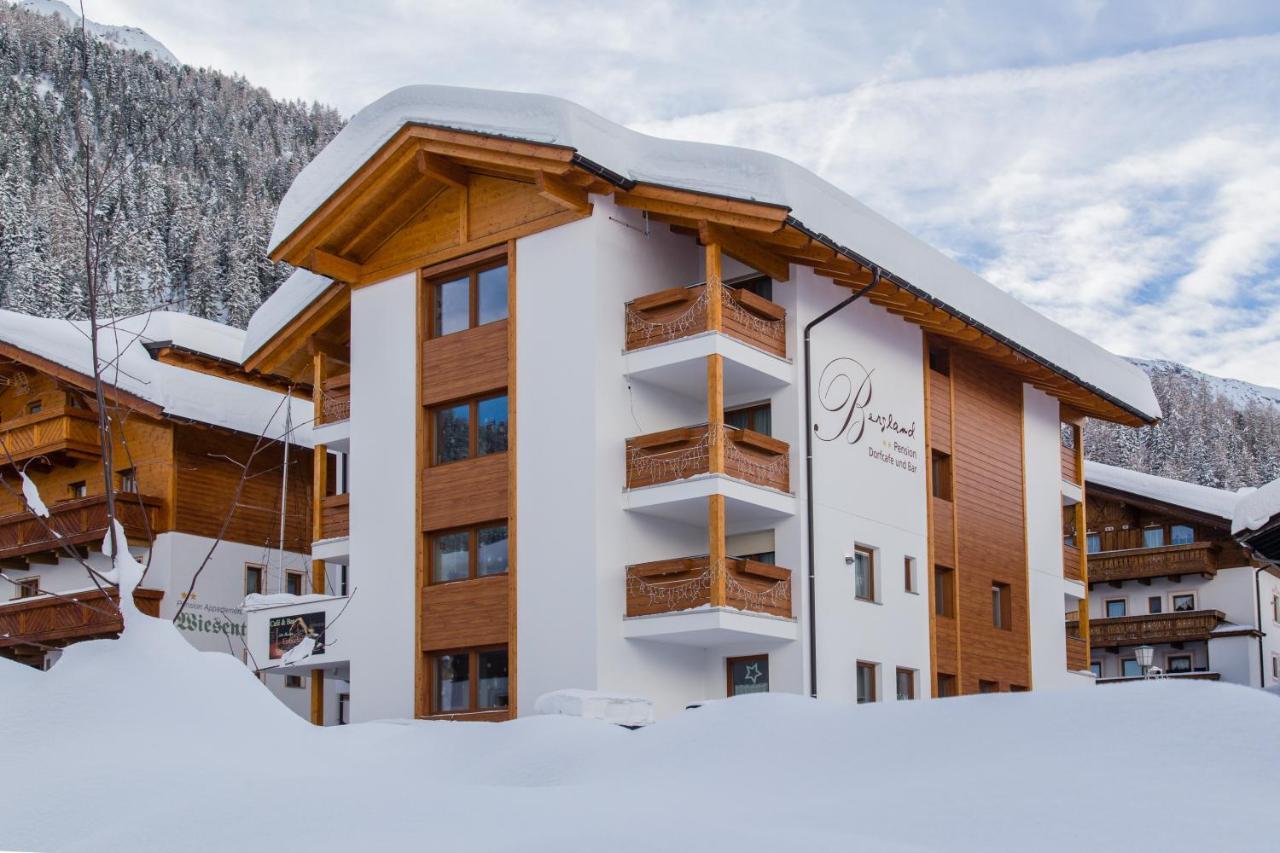 Alpshotel Bergland Pfelders Kültér fotó